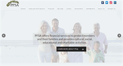 Desktop Screenshot of mypfsa.org